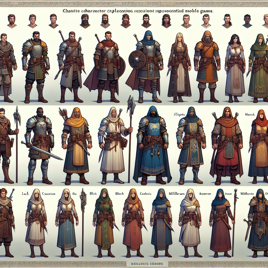 Exploring Character Designs and Representation in Mobile Legends